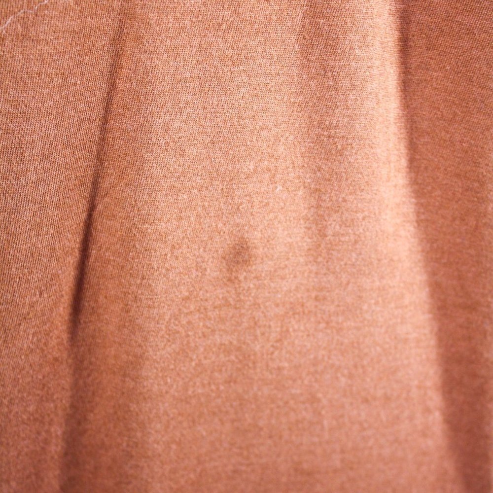 New Look Maternity Top Ruffle Sleeve Rust … - Picture 2 of 5